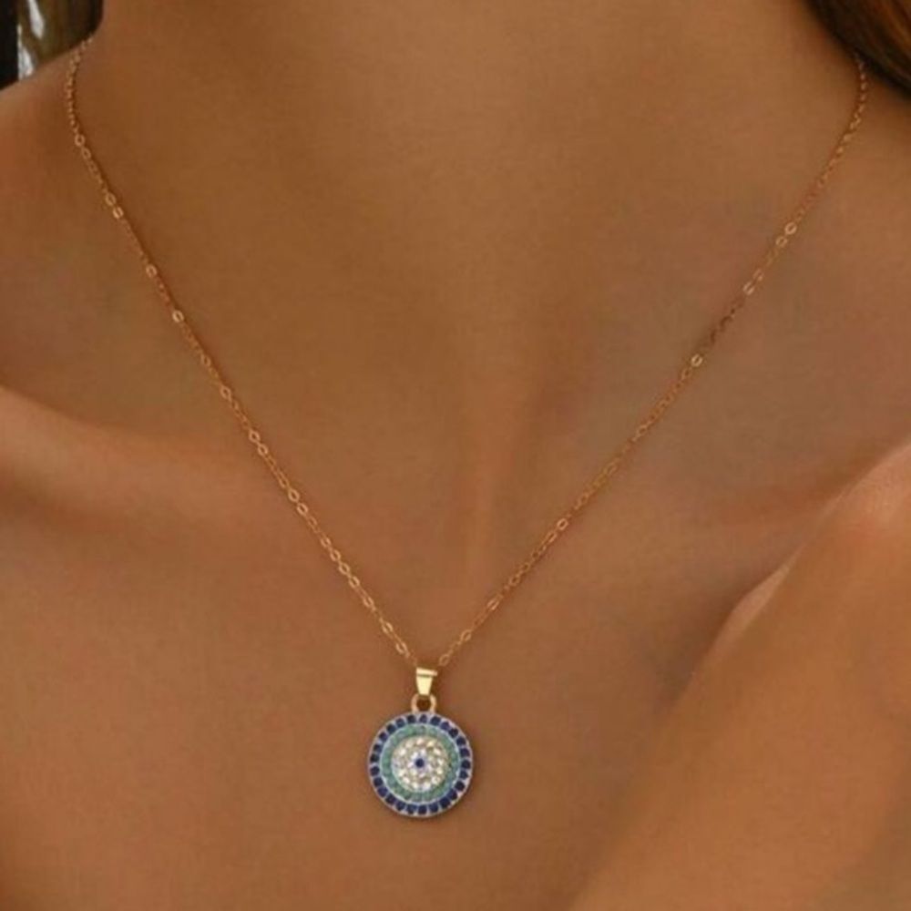Evil eye Necklace #2214